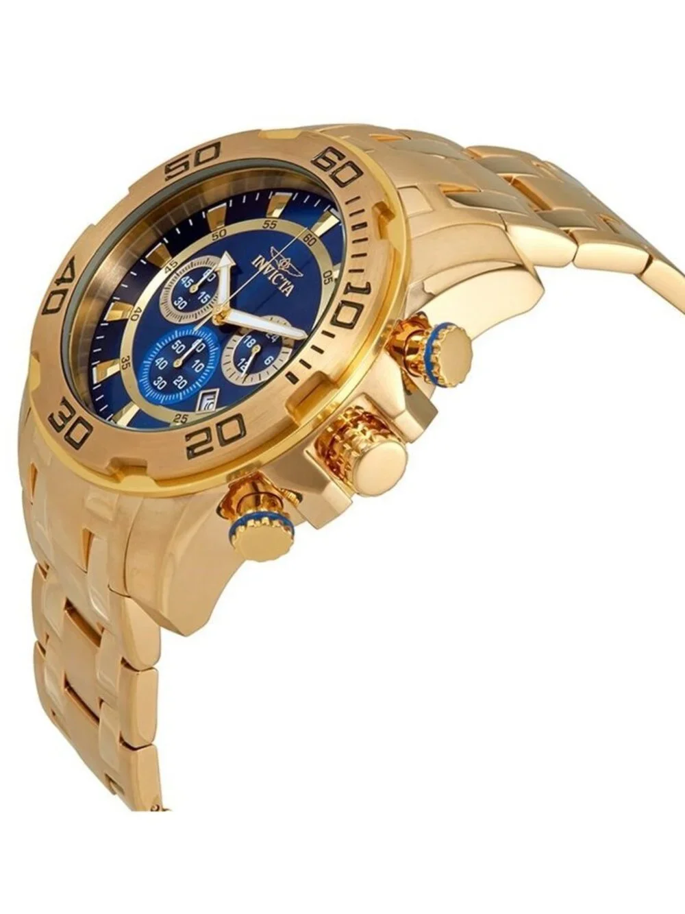 NWT Invicta Pro Diver Chronograph Blue Dial Men's Watch
